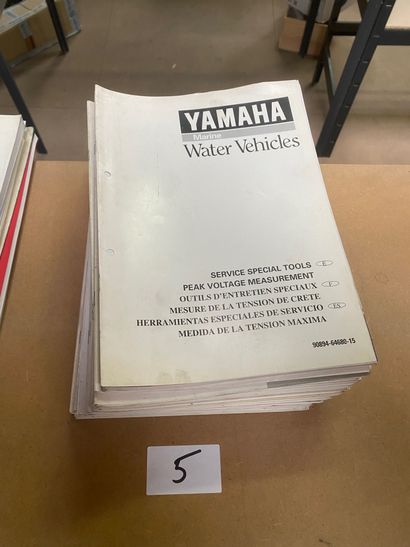 27 manuels atelier YAMAHA marine