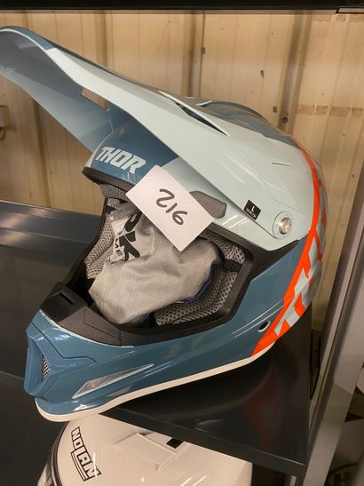 null Casque motocross Thor taille L (joint à coller)
