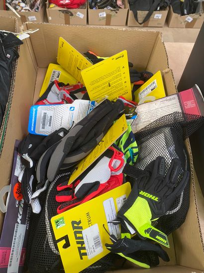 null 11 paires de gants motocross enfant et adultes Thor 2 kits Kenny protection