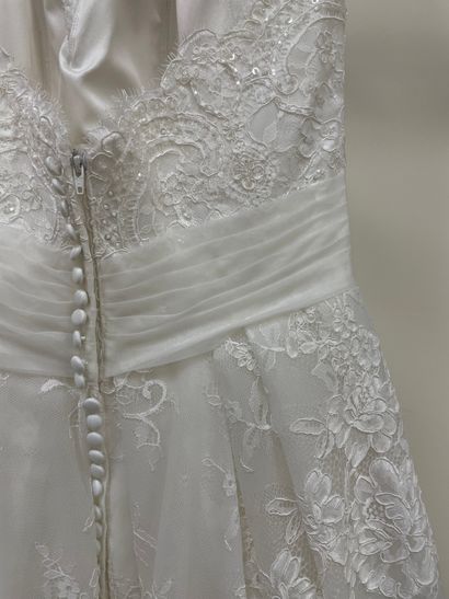 null * Robe de mariée AIRE BARCELONA modèle CALETA

Taille : 40

Prix de vente :...