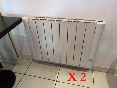 null 4 radiateurs électriques blancs 

2 radiateurs électriques