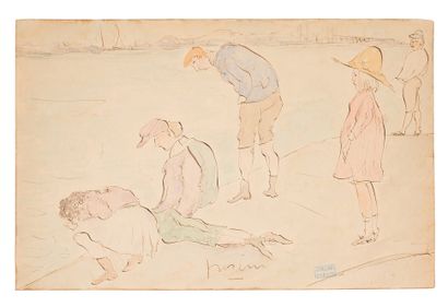 null Dans le goût de Jules PASCIN (1885-1930)

Ensemble de huit dessins et aquarelles...