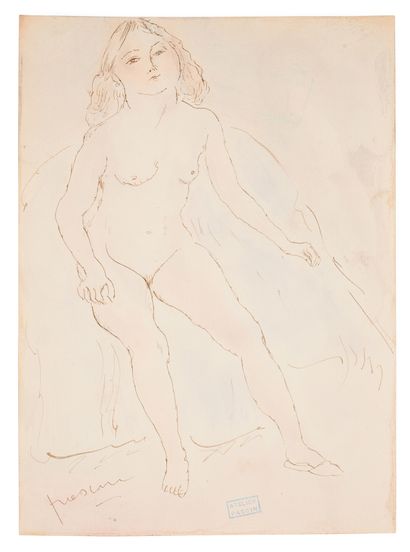 null In the taste of Jules PASCIN (1885-1930)

Set of eight drawings and watercolors...