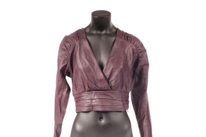 null IRO

Plum lambskin bodice

Size : 36

New condition with label