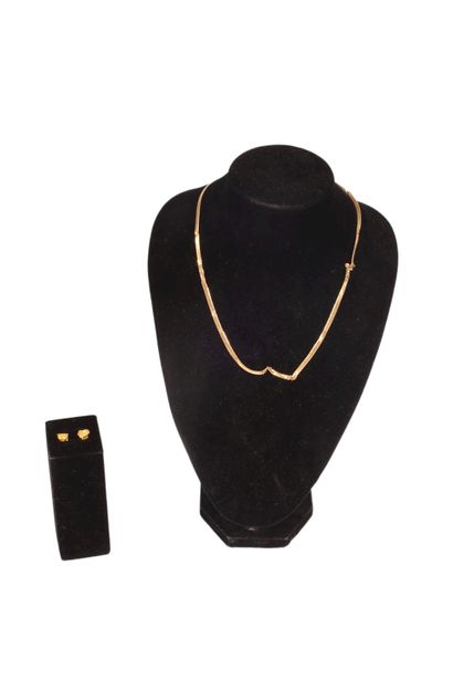 Necklace in 14K yellow gold 585/000 (Weight...