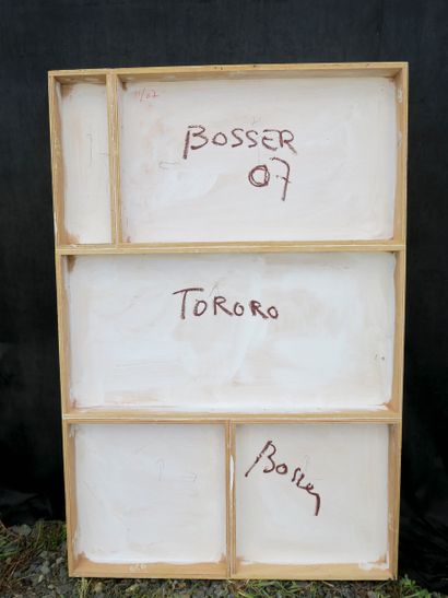 null Jacques BOSSER (né en 1946)

Tororo, 2007

Huile sur panneau de bois, signé,...