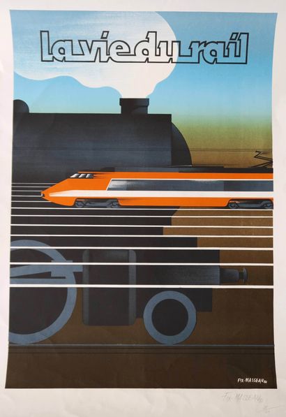 null Pierre FIX-MASSEAU (1928-1983)

The Life of the Railroad, 1986

Lithograph justified...