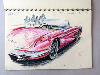 null Carnet du Salon de l'Automobile de 1957 à Paris

Vingt-et-un dessins, chaque...