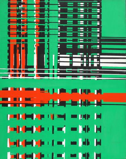 null WINDORF (1944-2007)

Composition géométrique verte, 1995

Acrylique sur toile,...