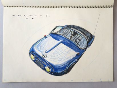 null Carnet du Salon de l'Automobile de 1957 à Paris

Vingt-et-un dessins, chaque...