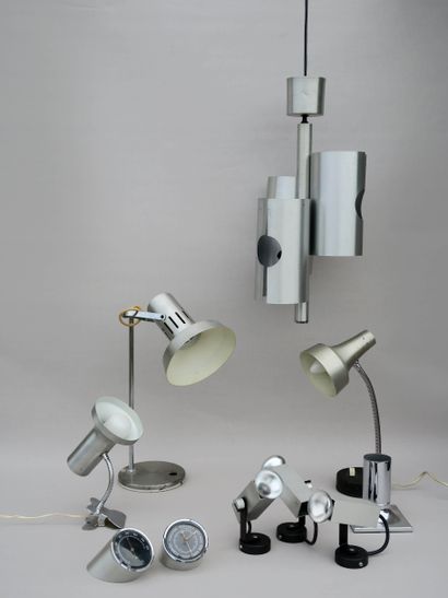 null Work of the years 1970

Set of lighting in stainless steel, consisting of a...