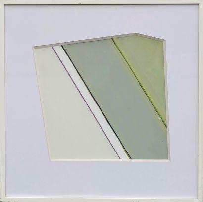 null Christian SORG (born in 1941) 

Composition n°58, 1982

Acrylic on paper, signed,...