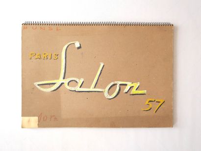 Carnet du Salon de l'Automobile de 1957 à...