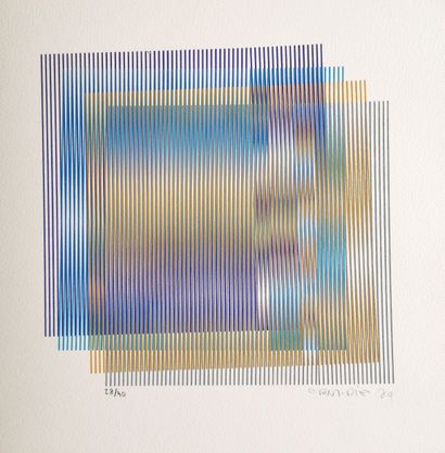 null 
Carlos CRUZ-DIEZ (1923-2019), Edition DelArco

Additive color, 1979

Serigraph,...