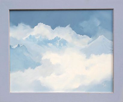null Jean-Geroges INCA (1927-2015)

Landscape of snowy mountains

Oil on canvas signed...