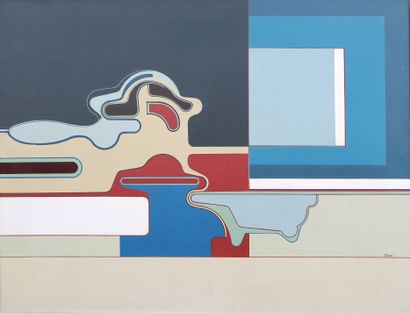 null Angelo DONA (born 1939)

The Bubble, 1973 

Acrylic on canvas, signed and dated...