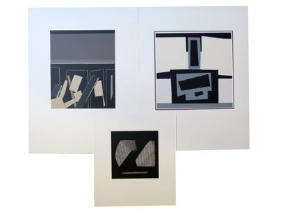 null Bernard MANDEVILLE (1921-2000) 

Composition abstraite

Collage de papier sur...