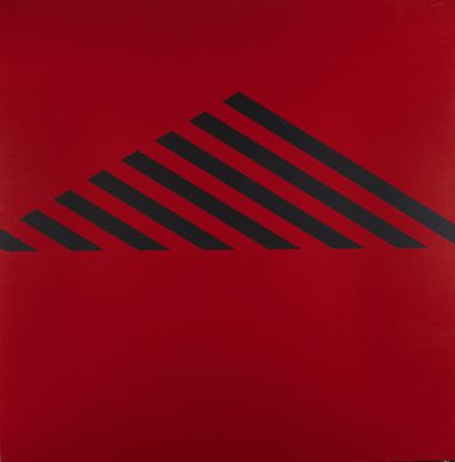 null Pierre LEGENDRE (1932-2009) 

Geometric compositions 

Two acrylics on canvas...