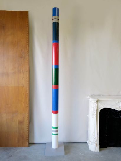 null Guy de ROUGEMONT (1935-2021)

Column, unique piece, circa 1970

painted PVC,...