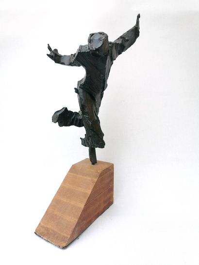 null Marie-Louise PRUGNAT (born in 1932) 

Acrobat 

Bronze, signed MLP on the base...