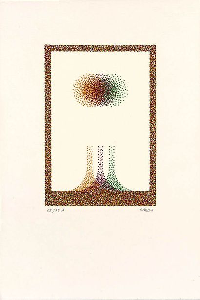 Julio LE PARC (né en 1928)

Sérigraphie multicolore

signée...