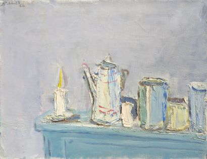 null Erich SCHMID (1908-1984)

Still life with candle, 1968

Oil on canvas, signed...