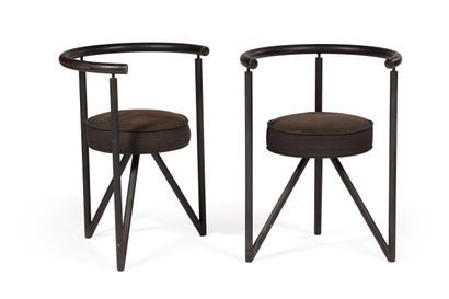 Philippe STARCK (Né en 1949) 
Paire de fauteuils,...