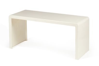 null Ensemble de mobilier de bureau en fibre de verre blanc comprenant : bureau,...