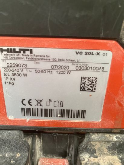 null Aspirateur HILTI VC20 l-x de 2020 

Fonctionne sans tuyau

Prix de vente neuf...