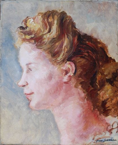 Jean SERRIÈRE (1893-1965)

Profil de femme...