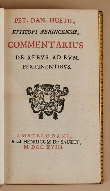 HUET (Pierre Daniel). Episcopi abrincensis...