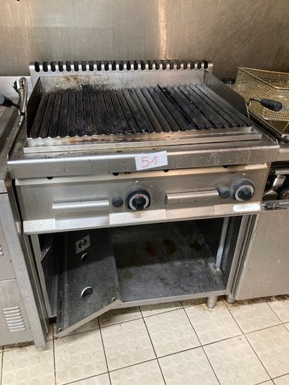 null Grill inox sur table