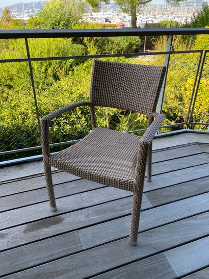 20 fauteuils de terrasse en PVC tressé 

Fabricant...