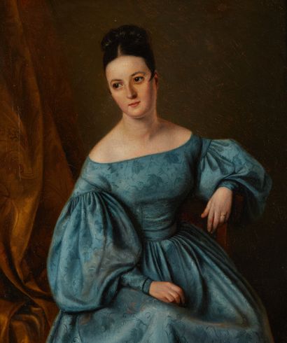 Michel Ghislain STAPLEAUX (1799-1881)
Femme...