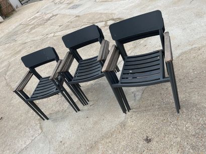 null 12 fauteuils de terrasse 