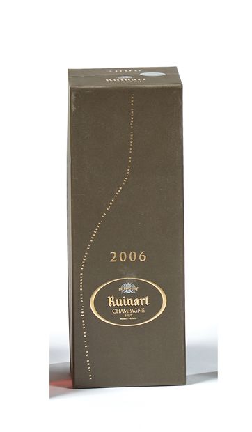 null RUINART 
Bouteille de champagne Brut 2006 dans son coffret