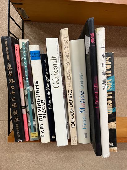 null Lot de livres beaux-arts dont : 
- Miro et son temps 
- Liu Keng-i
- Henri Matisse...