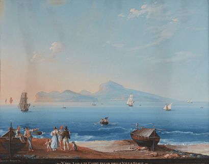 null Neapolitan School
View of Capri; View of Isola da Procida; View of Isola di...
