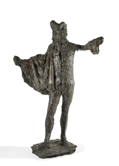 Claude Abeille (né en 1930)
Hommage à Watteau
Bronze
Signé...
