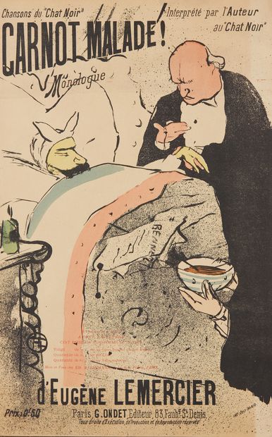 Carnot malade, Monologue d'Eugène LEMERCIER,...