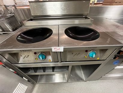 null 1 cuiseur double wok à induction BOHNER
(sans le support)