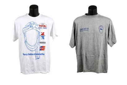 null PARIS TANGER DAKAR
Lot de trois tee-shirts
Paris Dakar 1993
Taille L et 2 x...