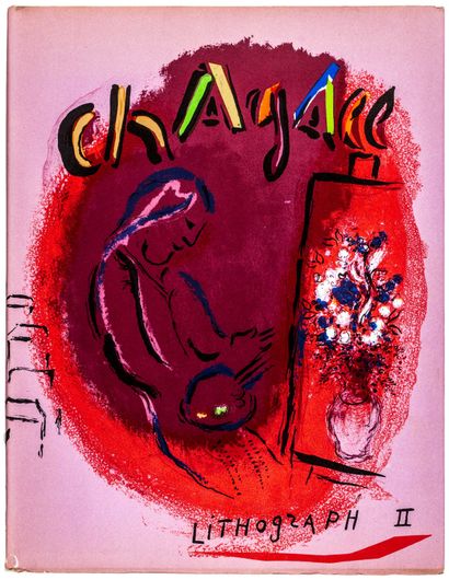  Chagall, Marc - Mourlot, Fernand. Chagall Lithographe 1957-1962. vol. 2. with 12... Gazette Drouot