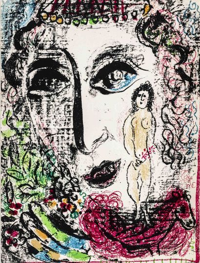  Chagall, Marc - Mourlot, Fernand. Chagall Lithographe. 1957-1962. tome 2. with 12... Gazette Drouot