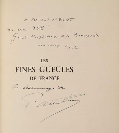 null * CURNONSKY, ANDRIEU (Pierre). Les fines gueules de France. Paris, Firmin Didot,...