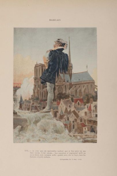 null * RABELAIS et l'oeuvre de Jules Garnier. Paris, E. Bernard, 1897-1899. 2 vol....