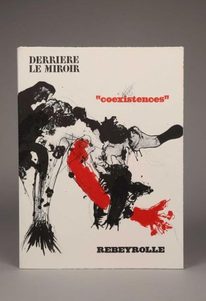 null Derrière le miroir. REBEYROLLE. Derrière le Miroir. N° 187. Paris, Maeght, 1970....