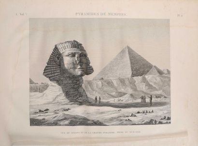 null DESCRIPTION DE L'ÉGYPTE, ou Recueil des observations et des recherches qui ont...