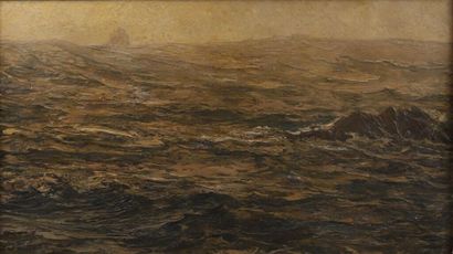Auguste MATISSE (1866-1931). Auguste MATISSE (1866-1931).
Voilier en mer.
Huile sur...