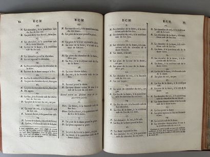 null [Encyclopédie]. [Jeux]. [LACOMBE (Jacques)]. Encyclopédie méthodique. Dictionnaire...